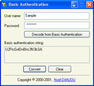 Authentication screenshot